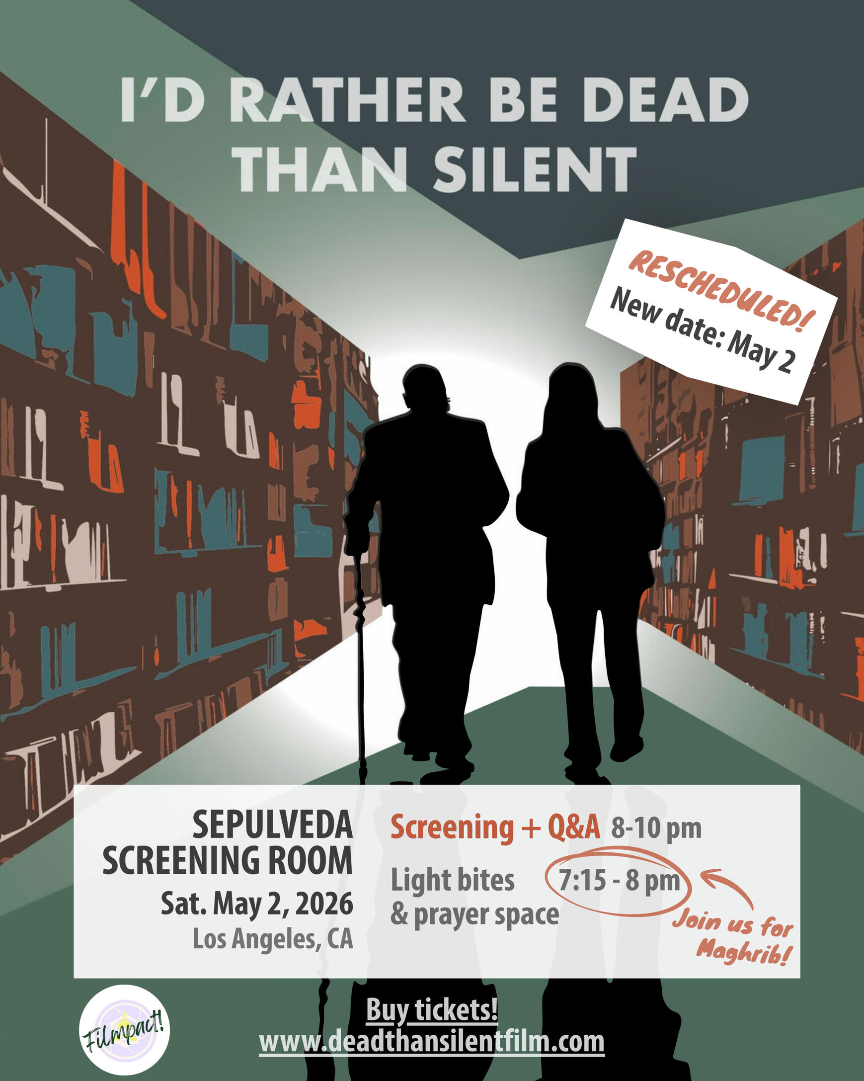 I'd Rather Be Dead Than Silent, new documentary film Audience members watching a screening of I'd Rather Be Dead Than Silent, new documentary film